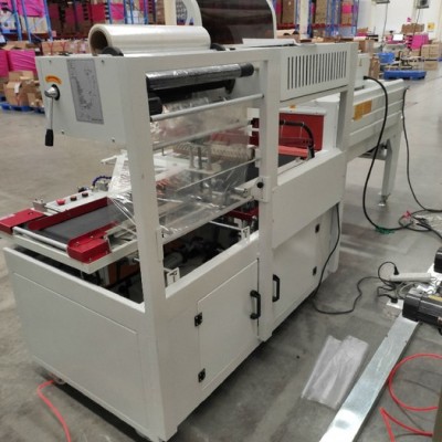 自動雞蛋拖套膜封口機 面膜盒收縮膜包裝機 收納盒套膜吸塑機 保鮮盒熱收縮包裝機