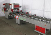 華諾機(jī)器LJZ2-450*3700鋸床，斷橋鋁門窗設(shè)備型號(hào)，雙頭切割鋸報(bào)價(jià)
