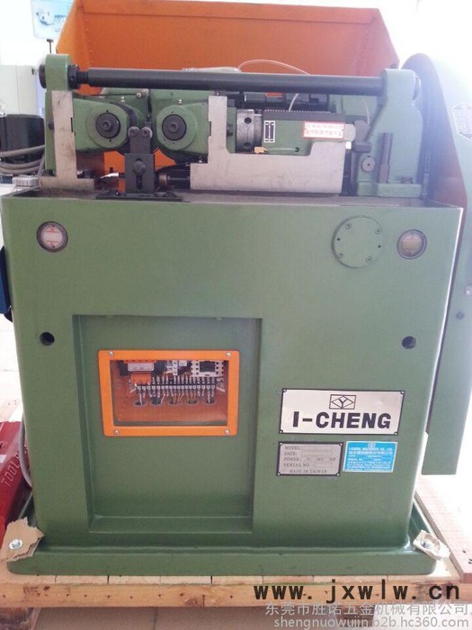 鎰全3T螺紋加工機床  臺灣鎰全小型IC-3T滾絲機 進口小型滾絲機