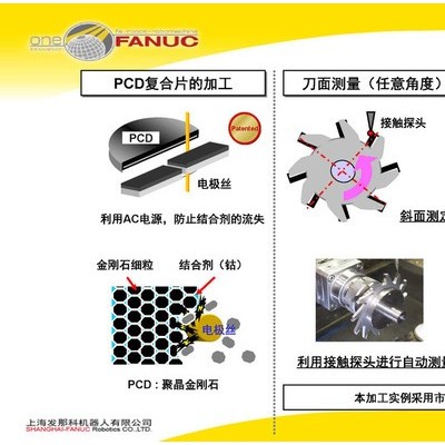 PCD刀具加工慢走絲 硬質合金刀具加工慢走絲 六軸旋轉加工 雷尼紹自動測量 發(fā)那科慢走絲