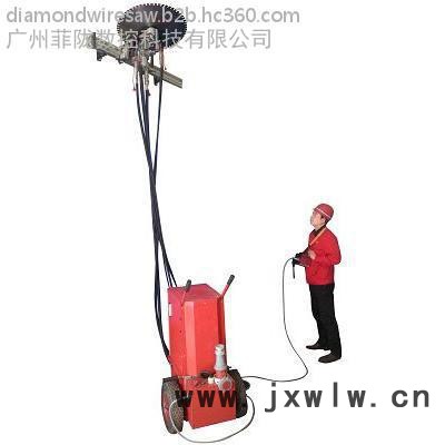 墻鋸切割，繩鋸，混凝土切割，切割，無(wú)線(xiàn)遙控切割，墻鋸WS數(shù)控機(jī)床