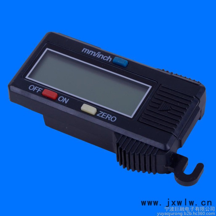 余姚巨融  JR01 藍(lán)色低價(jià)塑料數(shù)顯卡尺 塑料電子卡尺 電子量具 可貼牌生產(chǎn)
