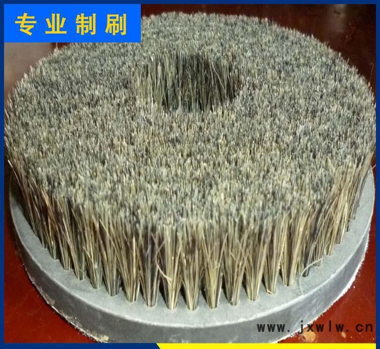 古文玩佛珠拋光機(jī)杜邦尼龍絲圓盤毛刷 核桃金剛豬鬃毛刷盤