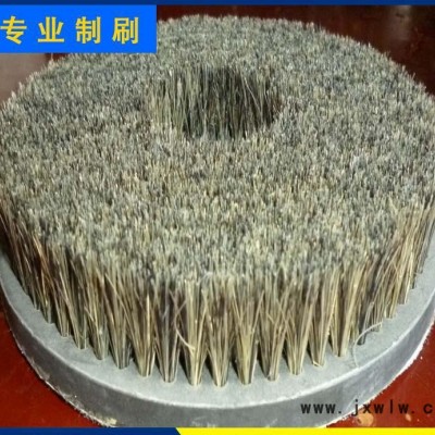 古文玩佛珠拋光機(jī)杜邦尼龍絲圓盤毛刷 核桃金剛豬鬃毛刷盤