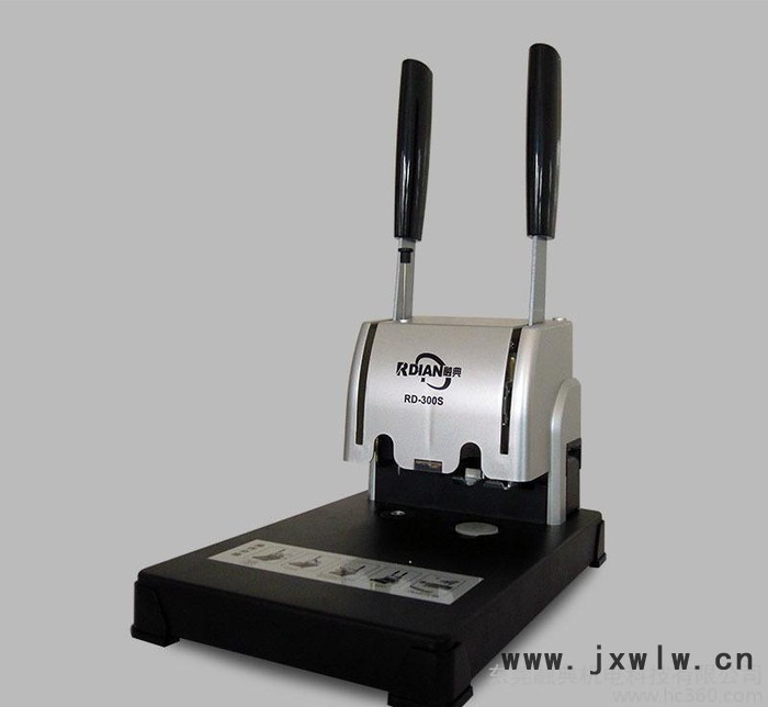 融典財(cái)務(wù)憑證裝訂機(jī)300S 賬本檔案會(huì)計(jì)手動(dòng)打孔熱熔鉚管裝訂機(jī)