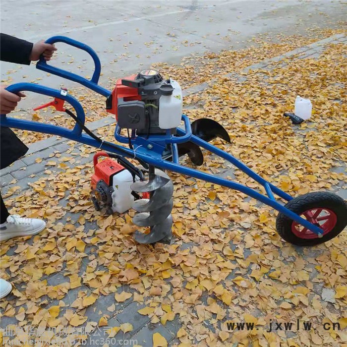 汽油手提挖坑機 埋樁打洞機 汽油打孔機 華晨
