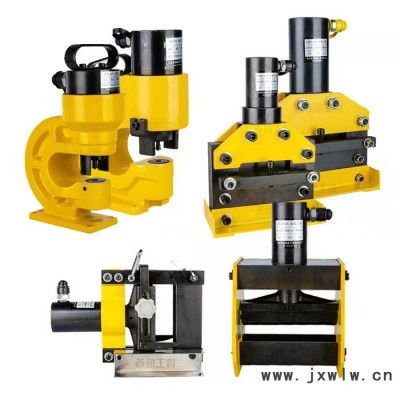 河南益工電動液壓沖孔機槽鋼角鋼鋼板打孔機CH80-150型鋼板沖眼機打孔機