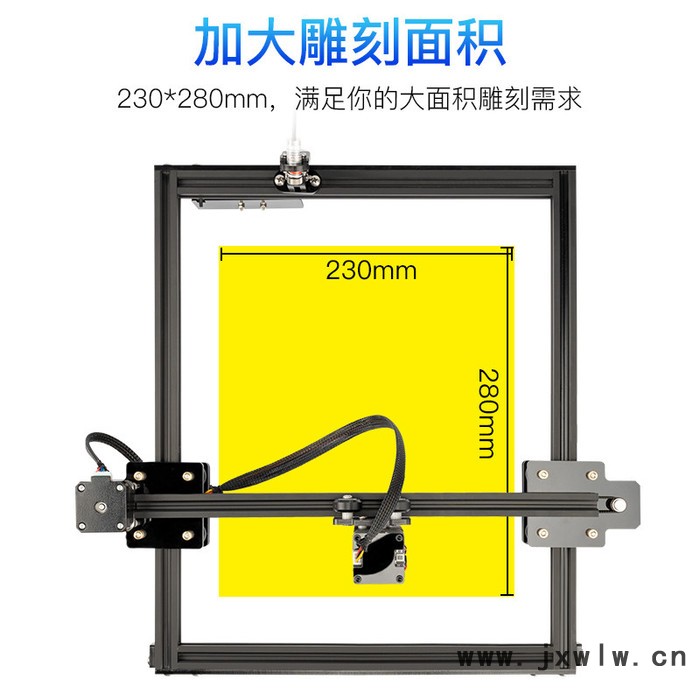 雕將D3 大功率定焦3W 小型激光雕刻機 微型打標(biāo)機 迷你刻字機家用切割機 可雕刻金屬漆面、木材、竹材、塑膠、皮革、