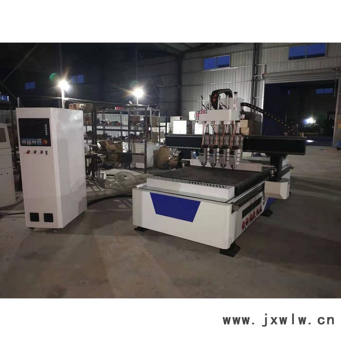 越隆L1325板式家具四工序開料機(jī) 四工序板式家具雕刻機(jī) 全自動(dòng)木工下料機(jī)
