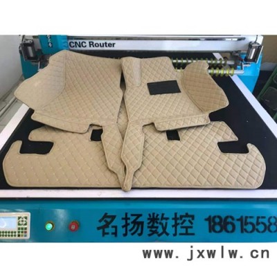 名揚 廠家定制 汽車腳墊旋轉(zhuǎn)刀裁剪切割機，大包圍后備箱墊，360軟包數(shù)控切割機