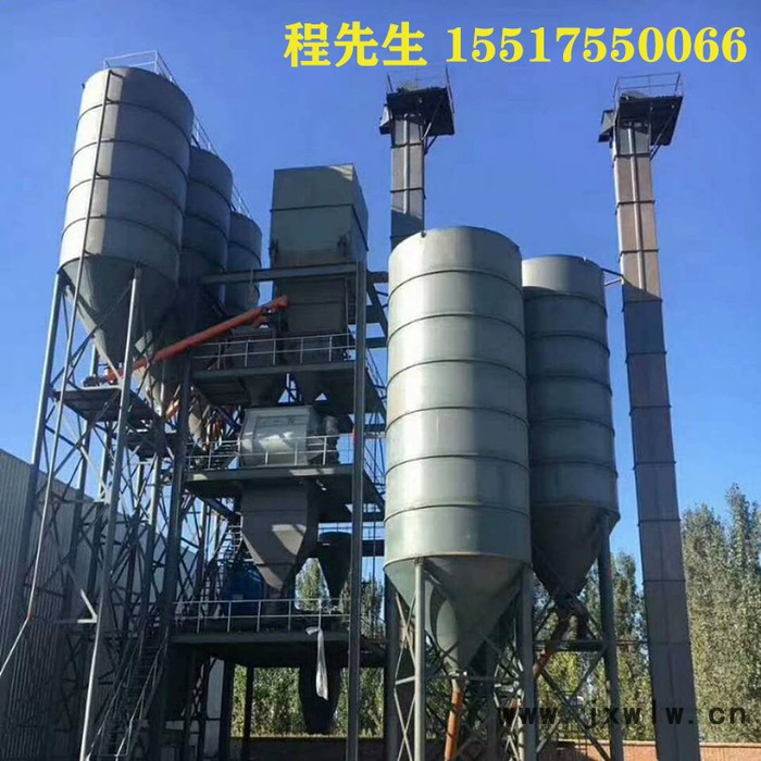 干粉砂漿混合設(shè)備  預拌砂漿生產(chǎn)線  干粉混合攪拌機廠家
