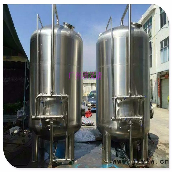 全州縣大型石英砂機械過濾器，興安縣除鐵除錳過濾設備，廣州清又清廠家供應