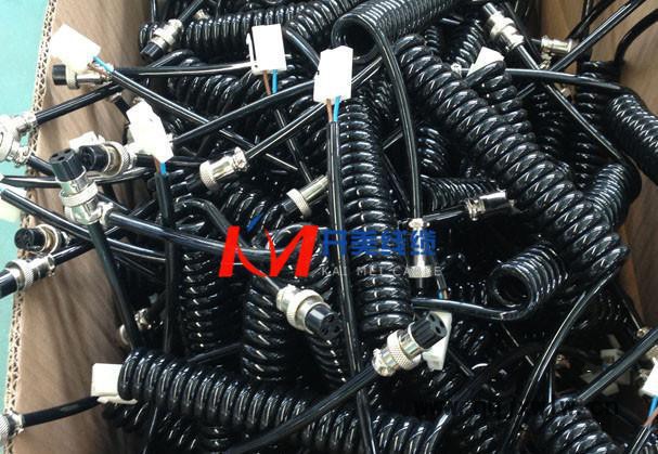 螺旋電纜，彈簧線，儀表機機械專用。國標產(chǎn)品，生產(chǎn)